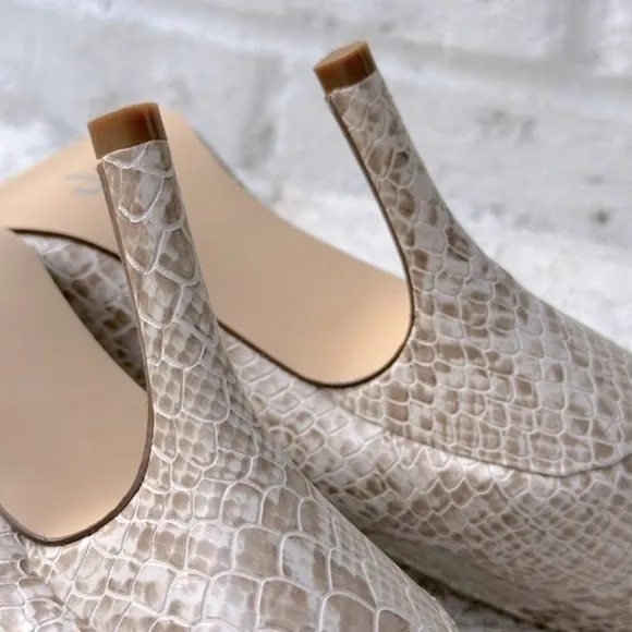 Rampage Nicki Snake Skin Ladies Shoes Size 7 NEW