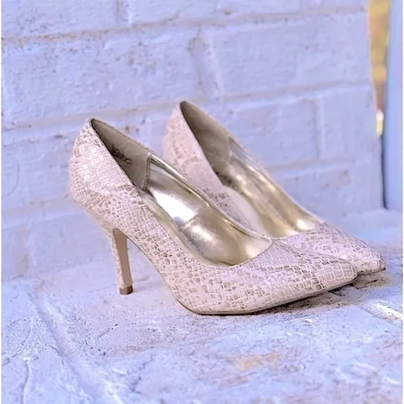 Rampage Nicki Snake Skin Ladies Shoes Size 7 NEW