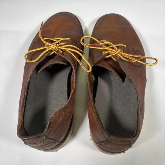 Red Wing Mens 9.5 D 3303 Copper Weekender Oxford Shoes Brown Red Lace Up Leather