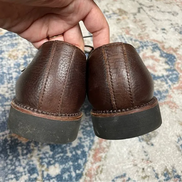 Red Wing Shoes 8622 Brown Leather Derbys Men's Size 10 D