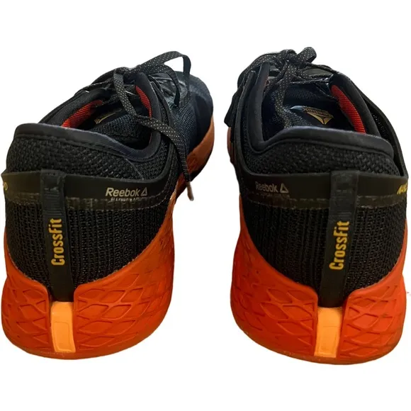 Reebok Nano 9 Men's Trail Shoes Heritage Black Rosette-Sunglow EG0600