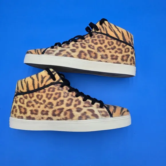 Reebok T-Raww Last Kings Shoes Animal Cheetah Jaguar Leopard Men's Size 11