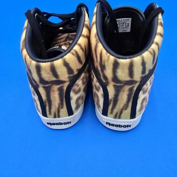 Reebok T-Raww Last Kings Shoes Animal Cheetah Jaguar Leopard Men's Size 11
