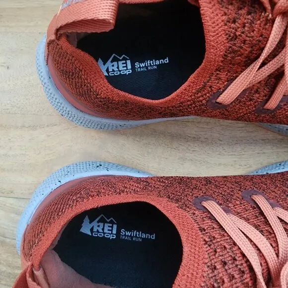 REI Co-op Swiftland MT Orange/Red Trail-Running Shoes Men's Size 11.5