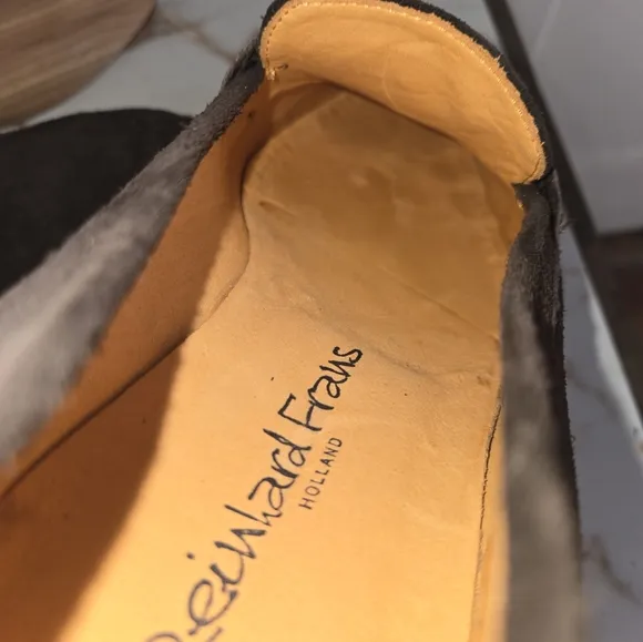 Reinhard Frans  Mens Suede Shoes, Size 11, Rtls. For $399.00 Asking $150.00