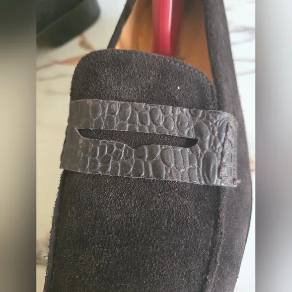 Reinhard Frans  Mens Suede Shoes, Size 11, Rtls. For $399.00 Asking $150.00