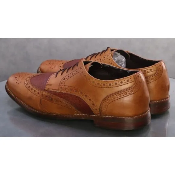 Rockport Walkability Men's Lightweight Wingtip Oxford Dress Shoes Size 9 Leather