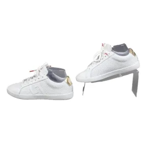 Rollie Sz 36 White Gold Prime PP Leather Upper Leather Insole Tennis Shoes