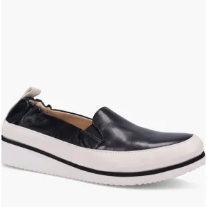 Ron White Nell Slip-On Sneaker Black Leather Size EU 38.5