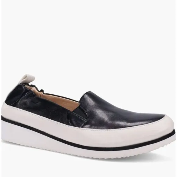 Ron White Nell Slip-On Sneaker Black Leather Size EU 38.5
