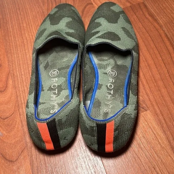 Rothy’s camouflage loafer size 9.5