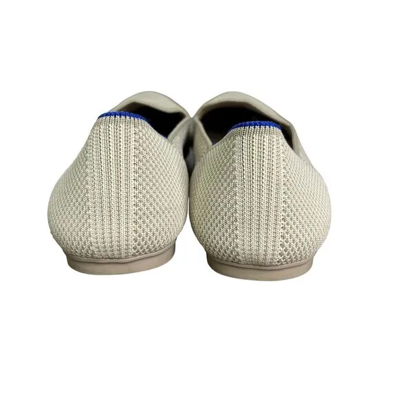 Rothy's The Loafer Womens 7.5 Linen Double Stitch Slip On‎ Flat Shoes Comfort