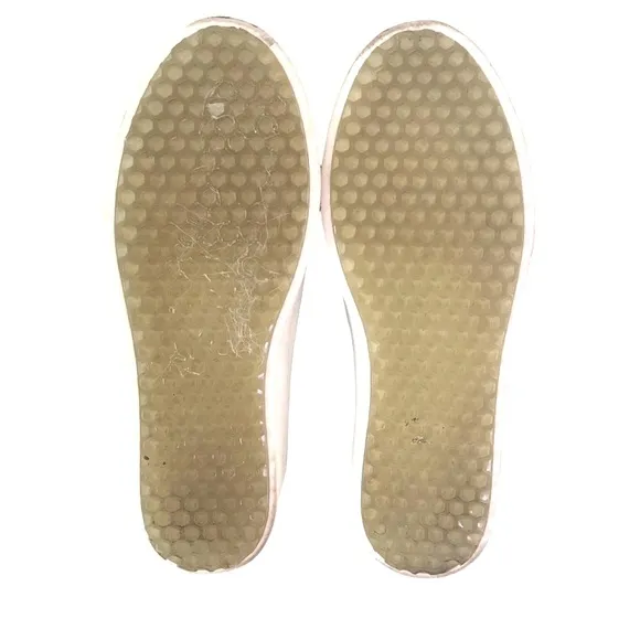SAINT JACK Sparkling Crystal Covered Leather Platform Slip-On Sneakers —‎ SZ 8