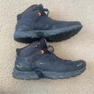 Salewa Men's Ultra Flex Mid GTX Trail Running Shoes Gore-Tex Size 9.5