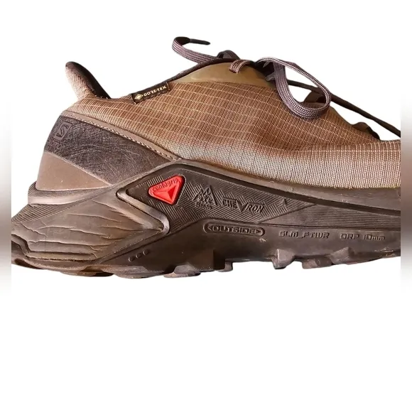 Salomon Alphacross Goretex Trail Running Shoes Sz. 10 Mens