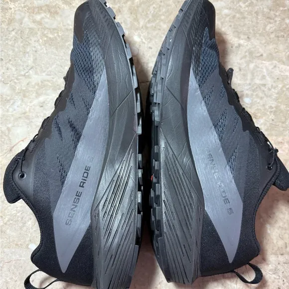Salomon Sense Ride Gtx trail running shoes color black-Grey men's size 11 no box