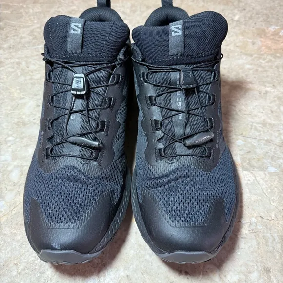 Salomon Sense Ride Gtx trail running shoes color black-Grey men's size 11 no box