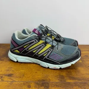 Salomon X-Mission 3 Mens Size 11 Teal Trail Running Shoes Hike Gorpcore
