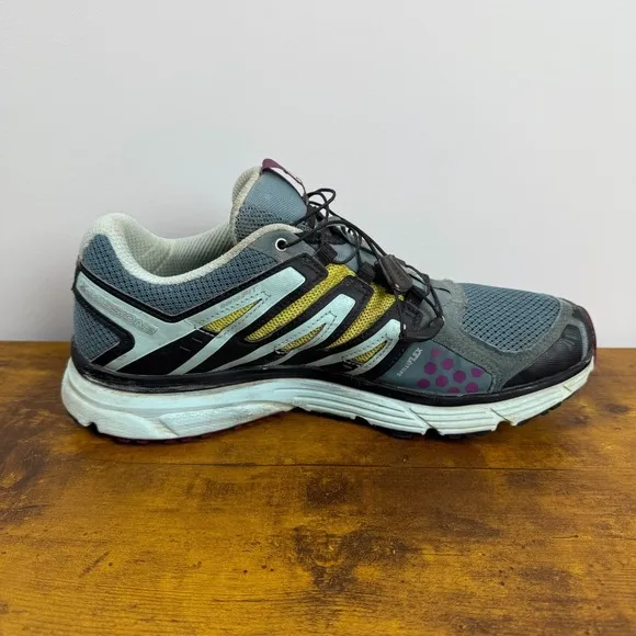 Salomon X-Mission 3 Mens Size 11 Teal Trail Running Shoes Hike Gorpcore