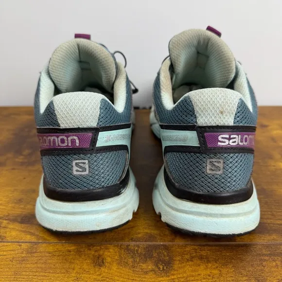 Salomon X-Mission 3 Mens Size 11 Teal Trail Running Shoes Hike Gorpcore