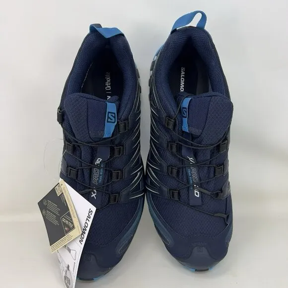Salomon XA PRO 3D GTX Trail Running Shoes Blue Men’s Size 9.5