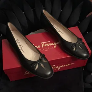 Salvatore Ferragamo Black Women's Shoes 6.5