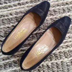 Salvatore Ferragamo Low Heels Shoes Size 9,5