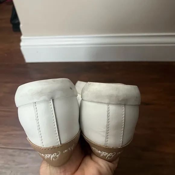 Sam Edelman Aubrey shoes-White and pink- looks like Golden Goose-Size 7.5 NWOT