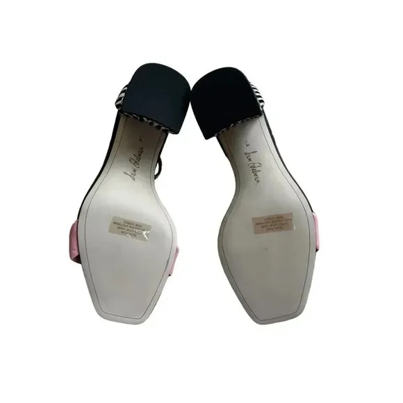 Sam Edelman Daniella Zebra Print Calf Hair &amp; Suede Sandals Open Toe Size 9 New