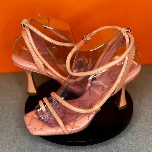 Sam Edelman Maven Coral Pink MAVEN PADDED STRAPPY HEEL Size 7