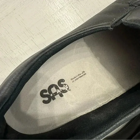 SAS Women’s Black TripPad Comfort Soft Step Loafer Slip-On Shoes Size 9.5 GUC
