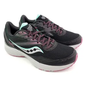 Saucony Cohesion TR15 Womens Size 7.5 Black Gray Pink Running Sneaker Shoes