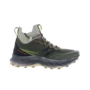 Saucony Mens Endorphin Trail Mid Green Shoes (NWT)