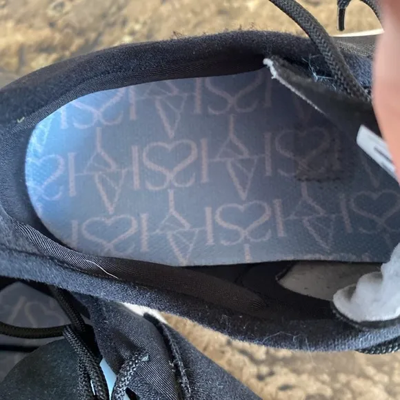 Saysh One Black Sneaker Athletic Shoes Allyson Felix Lightweight Women Size 10