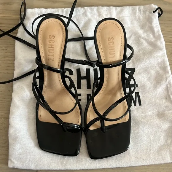SCHUTZ Krist Heel - black