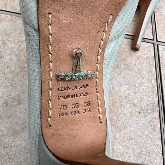 Schutz leather shoes size 7
