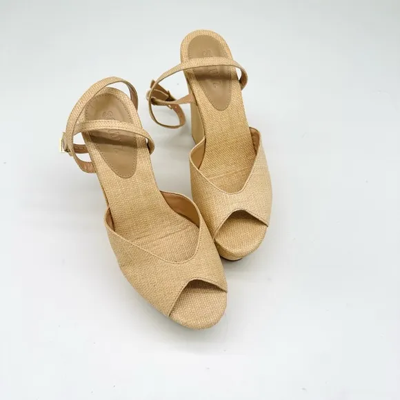 Schutz Neith straw sandal