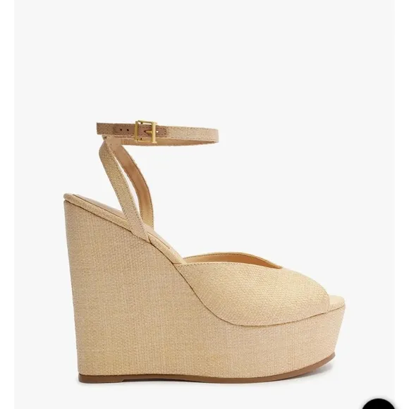 Schutz Neith straw sandal
