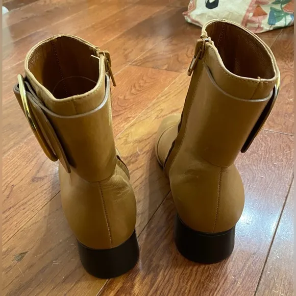 See By Chloe Leather Ankle Bootie