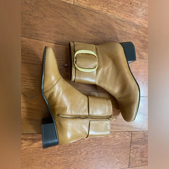 See By Chloe Leather Ankle Bootie