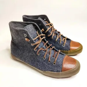 SeeVees Army Issue High Pewter Wool Shoes Men's Size 9.5