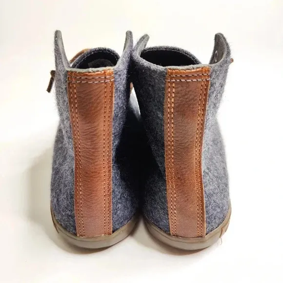 SeeVees Army Issue High Pewter Wool Shoes Men's Size 9.5
