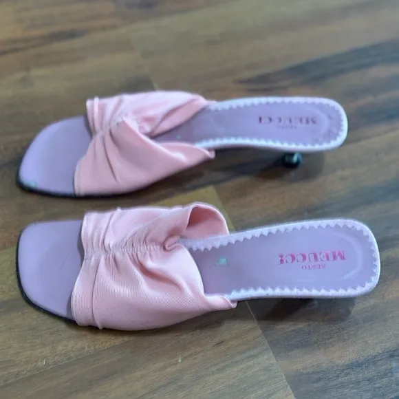 Sesto Meucci Pink Women's Slide Sandals Size 9 N