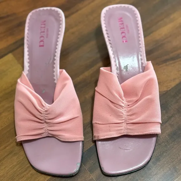 Sesto Meucci Pink Women's Slide Sandals Size 9 N