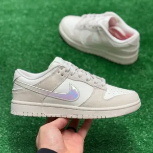 Shoes Dunk Low White Womens Shoes HF5074-133 VNDS Sz 8