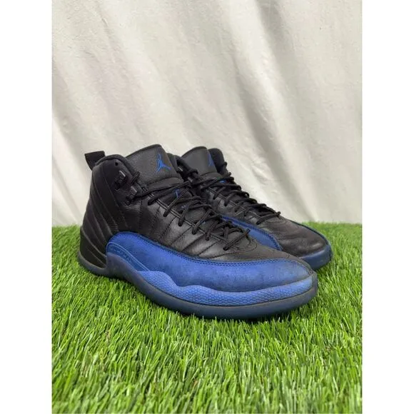 Size 11 - Jordan 12 Retro Black Game Royal Shoes Athletic