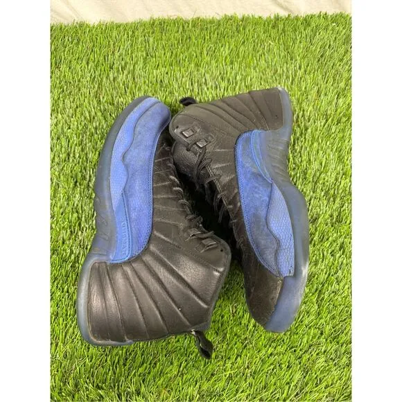Size 11 - Jordan 12 Retro Black Game Royal Shoes Athletic