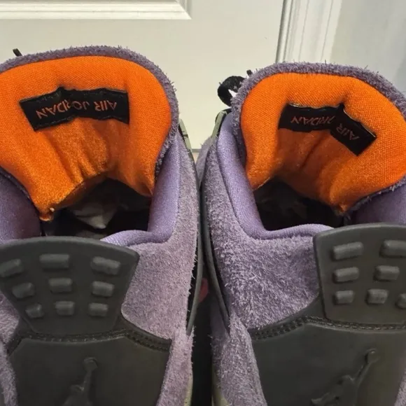 Size 11.5 W - Jordan 4 Retro Canyon Purple