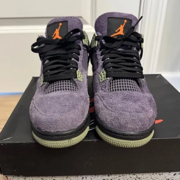 Size 11.5 W - Jordan 4 Retro Canyon Purple