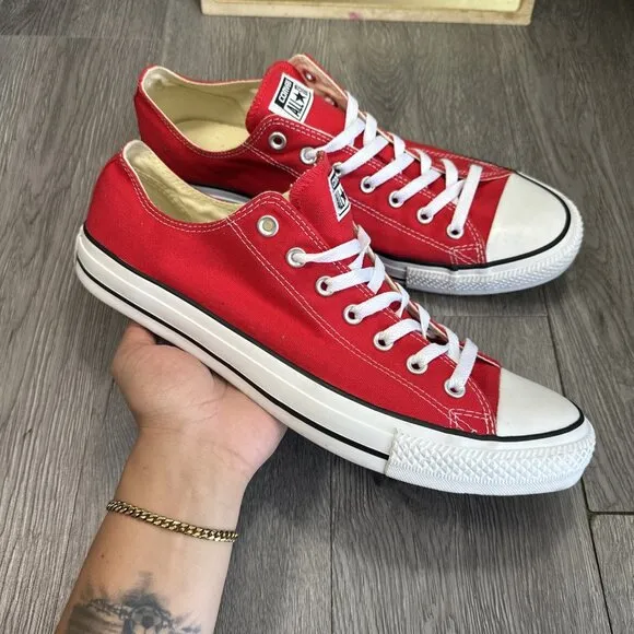Size 13 - Converse Chuck Taylor All Star Ox Men’s Red Shoes